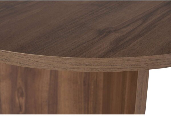 Jídelní stůl v dekoru ořechu 90x200 cm Sabella – Kalune Design