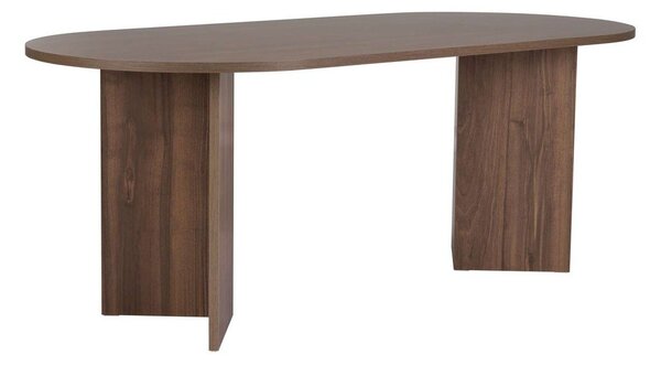 Jídelní stůl v dekoru ořechu 90x200 cm Sabella – Kalune Design