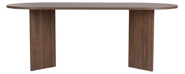 Jídelní stůl v dekoru ořechu 90x200 cm Sabella – Kalune Design