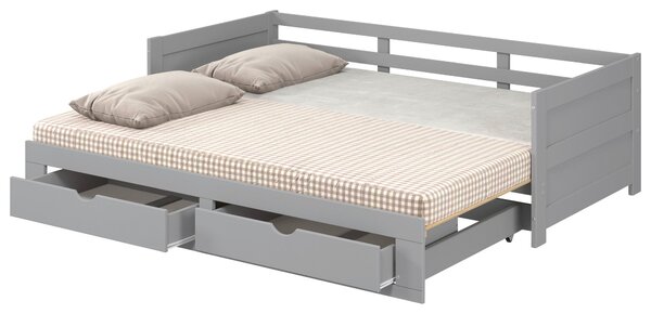 VÝSUVNÁ POSTEL 200/90 cm, P & B - Dětské pokoje sestavy, Online Only