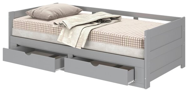 VÝSUVNÁ POSTEL 200/90 cm, P & B - Dětské pokoje sestavy, Online Only