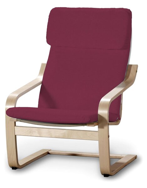 Sedák na křeslo IKEA Poäng barva švestková