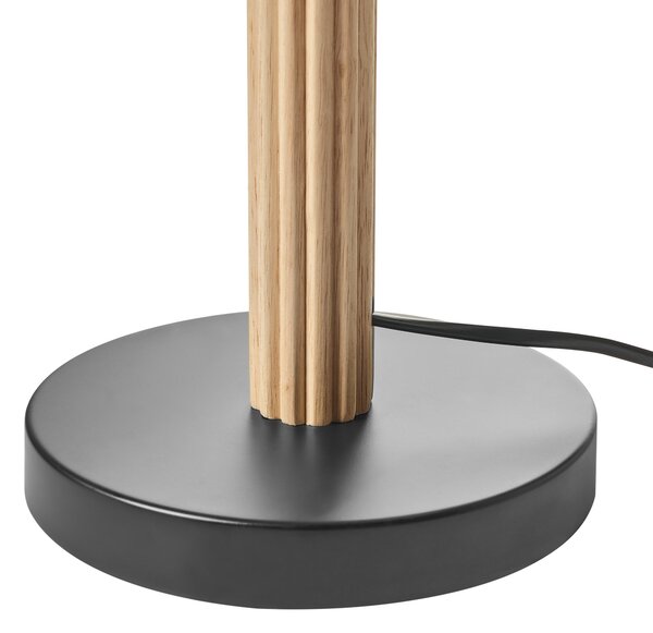Stolní lampa BELESSA Len Světle béžová