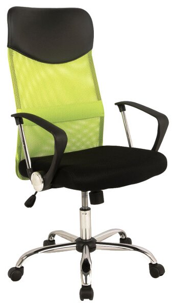 Otočná židle ESMERA 1 - zelená / černá