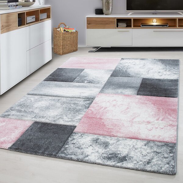 Ayyildiz,Kusový koberec Hawaii 1710 pink Typ: 80x300 cm