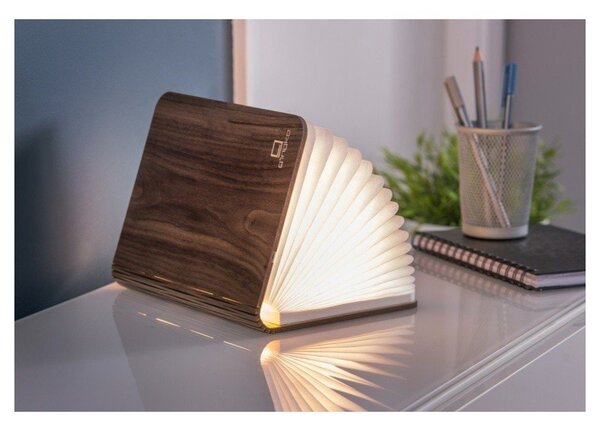 Hnědá světelná dekorace na USB Booklight – Gingko