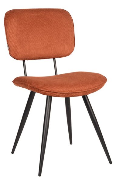 Jídelní židle Evelin Rust ribcord fabric