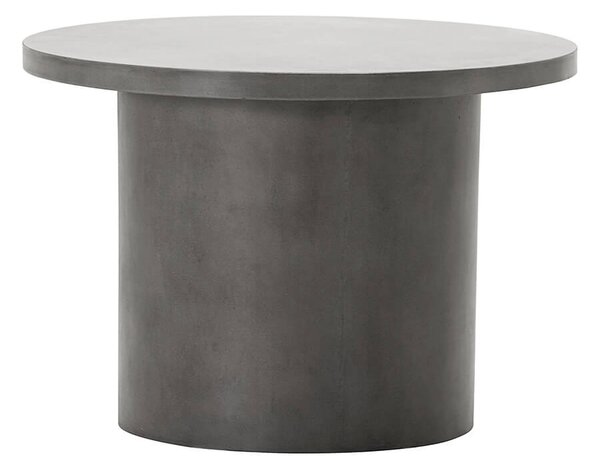 Kulatý stolek teno Ø 65 x 45 cm šedý