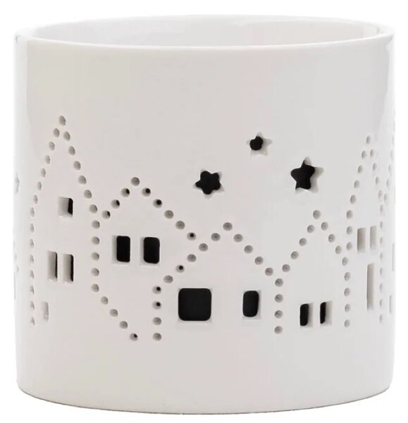 Sögne Home Porcelánový svícen Christmas Town - Medium SGH109