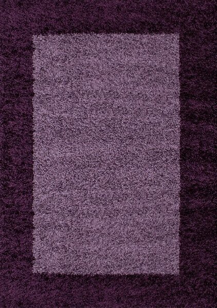 Ayyildiz koberce Kusový koberec Life Shaggy 1503 lila - 80x250 cm