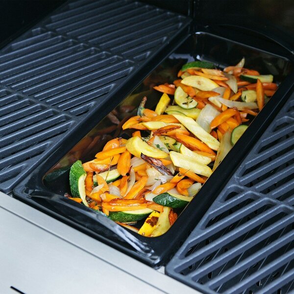 Ocelové grilovací plechy v sadě 2 ks Dualchef – Outdoorchef