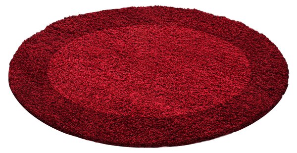 Ayyildiz koberce Kusový koberec Life Shaggy 1503 red kruh ROZMĚR: 120x120 (průměr) kruh