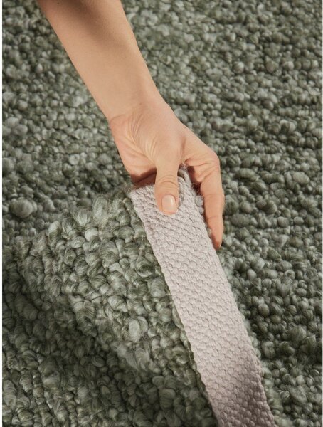 Zelený ručně tkaný koberec z materiálu bouclé 160x230 cm Notting Hill Portobello – Ted Baker