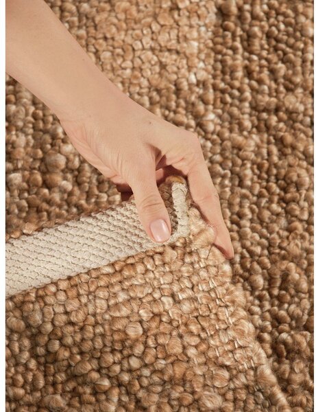 Béžový ručně tkaný koberec z materiálu bouclé 120x170 cm Notting Hill Portobello – Ted Baker