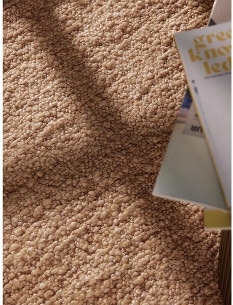 Béžový ručně tkaný koberec z materiálu bouclé 120x170 cm Notting Hill Portobello – Ted Baker