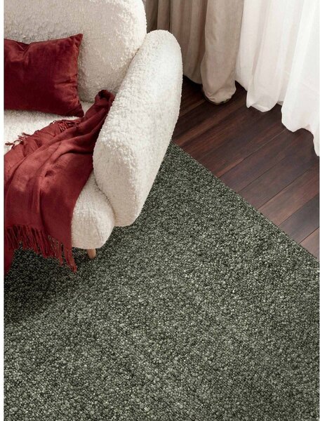 Zelený ručně tkaný koberec z materiálu bouclé 160x230 cm Notting Hill Portobello – Ted Baker