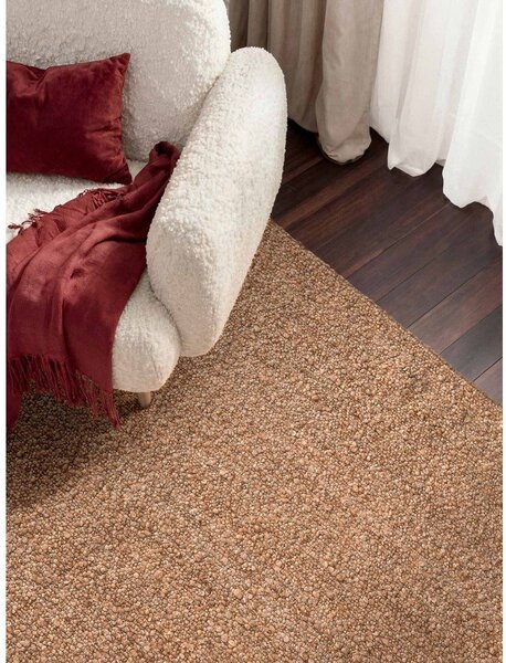 Béžový ručně tkaný koberec z materiálu bouclé 120x170 cm Notting Hill Portobello – Ted Baker