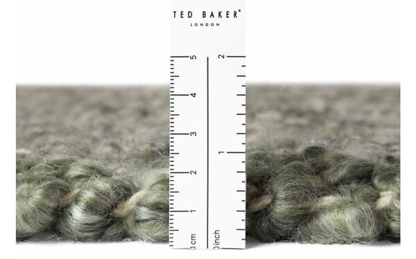 Zelený ručně tkaný koberec z materiálu bouclé 160x230 cm Notting Hill Portobello – Ted Baker