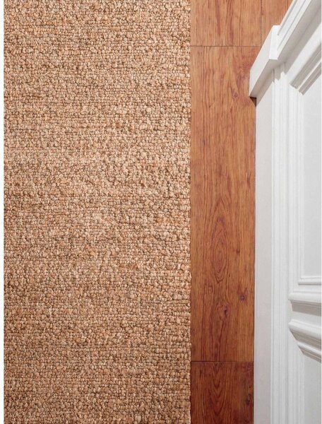 Béžový ručně tkaný běhoun z materiálu bouclé 80x200 cm Notting Hill Portobello – Ted Baker