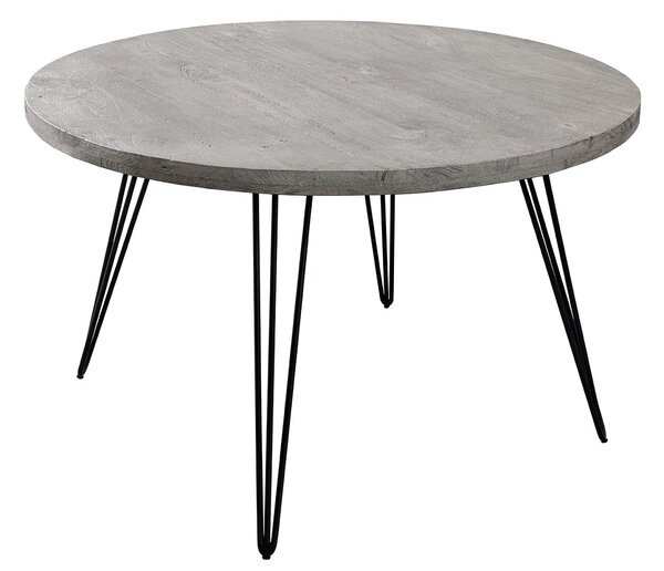 Designový jídelní stůl Shayla 120 cm šedé mango