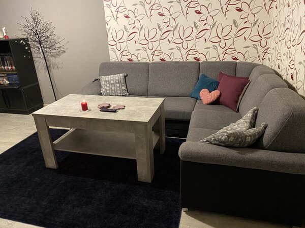 Ayyildiz, Kusový koberec Ata 7000 anthracite, 120x170, šedá, obývací pokoj
