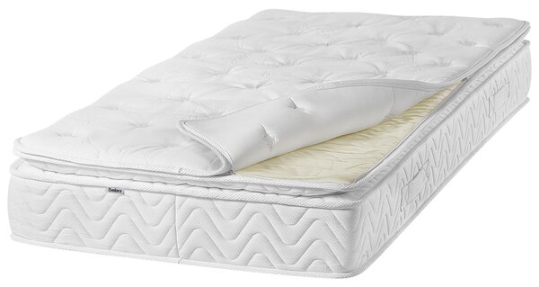 Matrace s paměťovou pěnou a taštičkovými pružinami AURA HYBRID PRO H2/3 středně tvrdá 90 x 200 cm