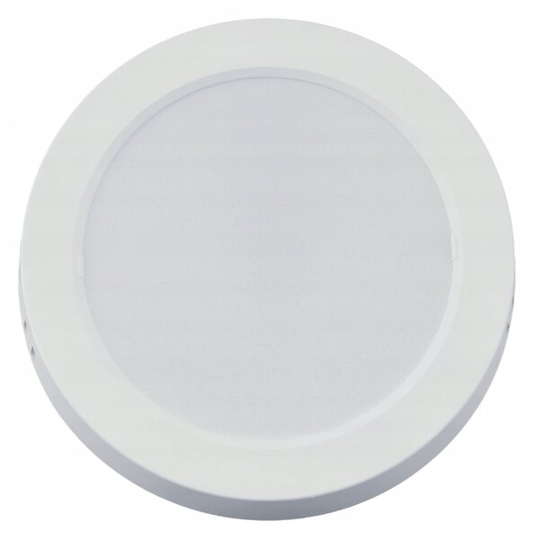 LED stropní svítidlo pro přisazenou montáž 12W 1320lm 4000K neutrální bílá kruh ECOLIGHT