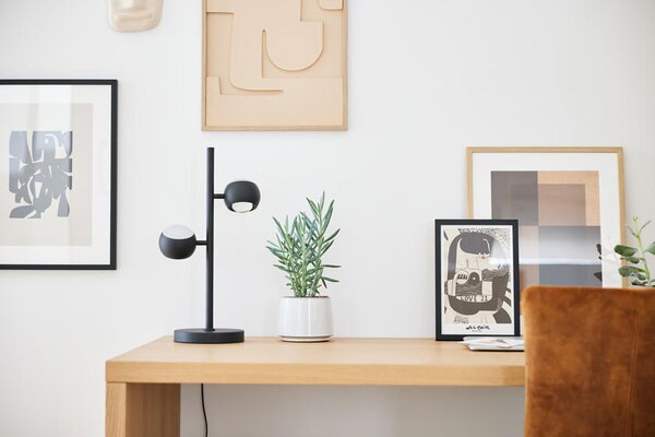 STOLNÍ LED LAMPA, senzorový stmívač, 26.5/16/50 cm Musterring - LED stolní lampy