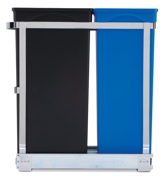 Plastový odpadkový koš 35 l Dual - simplehuman