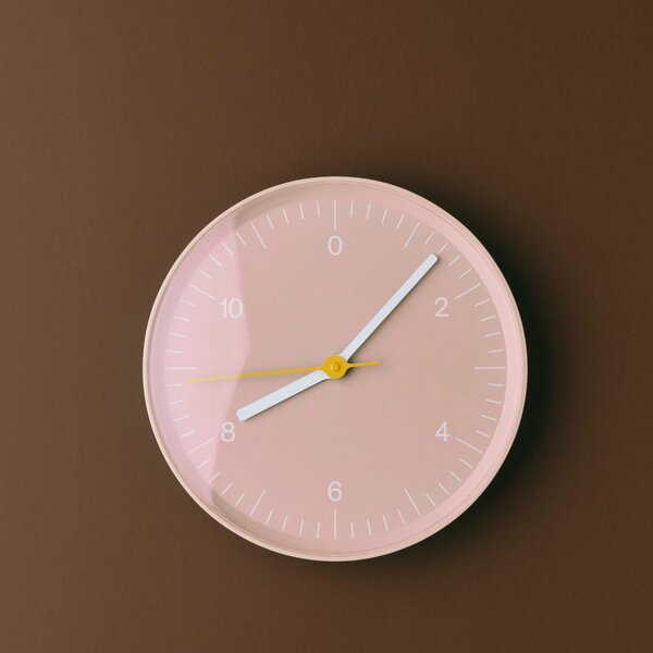 HAY Nástěnné hodiny Wall Clock, Grey