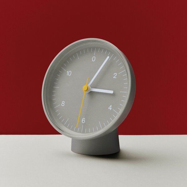 HAY Stolní / nástěnné hodiny Table Clock, Grey