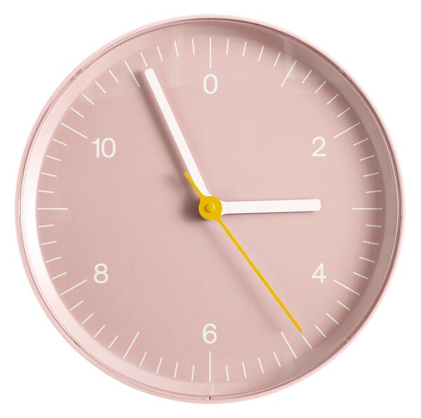 HAY Nástěnné hodiny Wall Clock, Pink