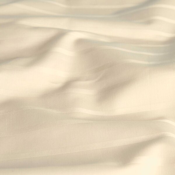 DARRÉ Saténové povlečení Pruh 6/24mm - champagne Velikost: 140 x 200 + 70 x 90