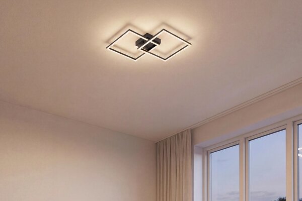 STROPNÍ LED SVÍTIDLO, 55,8/39,5/6,7 cm Boxxx - Stropní svítidla