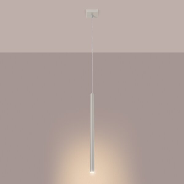 Sollux Lighting Závěsná lampa PASTELO 1 béžová