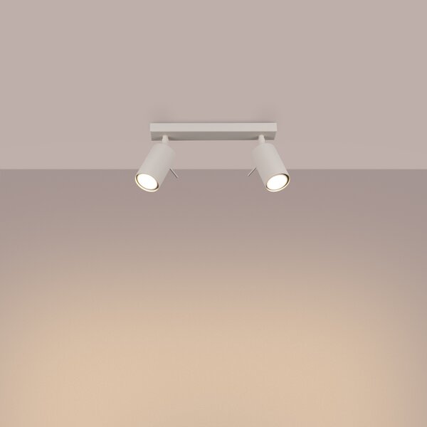 Sollux Lighting Stropní svítidlo RING 2 béžové