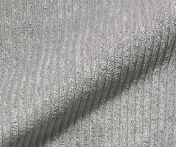 DELIFE Boxspring postel Dream-Well 120×200 cm manšestr stříbrná