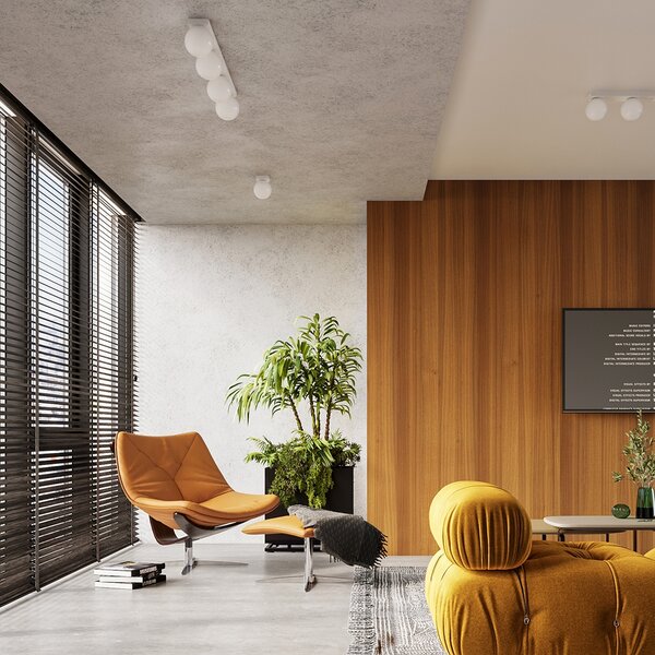 Sollux Lighting Stropní svítidlo YOLI 4 bílé