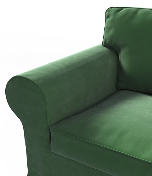 Potah na křeslo IKEA Ektorp barva zelená látka lesklé, sametová