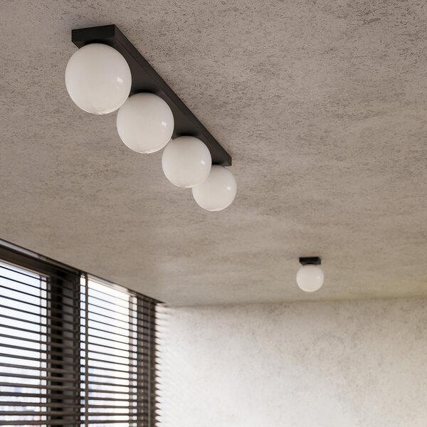 Sollux Lighting Stropní svítidlo YOLI 4 černé