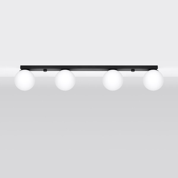 Sollux Lighting Stropní svítidlo YOLI 4 černé