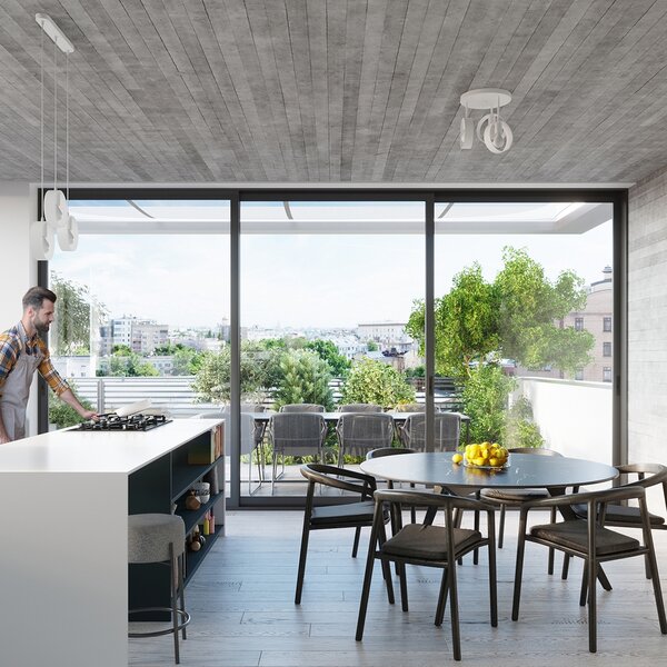 Sollux Lighting Závěsné svítidlo TITRAN 3 bílé