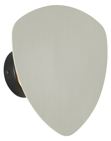 Designová nástěnná lampa béžová organická 20 cm 2-světla - Pulley