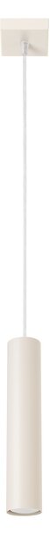 Sollux Lighting Závěsná lampa LAGOS 1 béžová