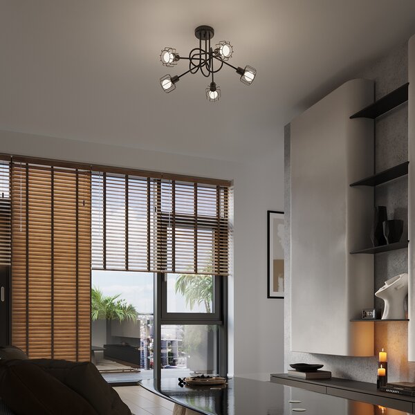 Sollux Lighting Stropní svítidlo BELUCI 2 černé
