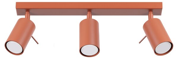 Sollux Lighting Stropní svítidlo RING 3L červená ochra