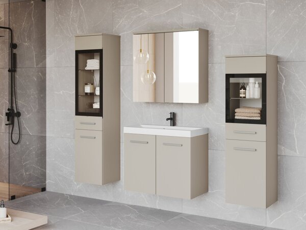 Koupelnový nábytek Apogon II, Barva: kašmírová béžová, Sifon k umyvadlu: ne, Osvětlení: bez osvětlení, Baterie: ne 5903211455865