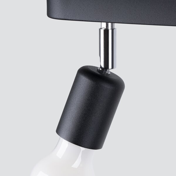 Sollux Lighting Stropní svítidlo FORNES 2 černé