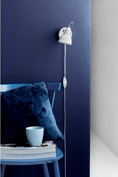 Nordlux - Nástěnné bodové svítidlo ASLAK 1xGU10/35W/230V bílá