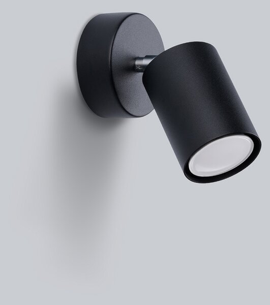Sollux Lighting Nástěnné svítidlo LEMMI 1 černé